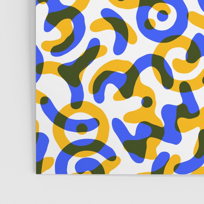 Abstract colorful doodle art pattern Poster Gallery Image 3