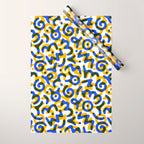 Abstract colorful doodle art pattern Wrapping Paper Gallery Image 1