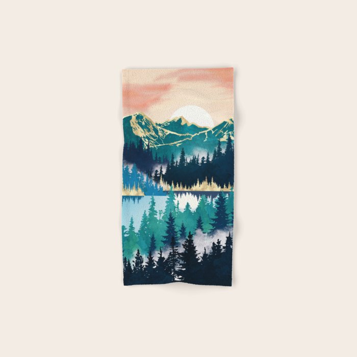 Lake Mist Bath Towel Gallery Image 1