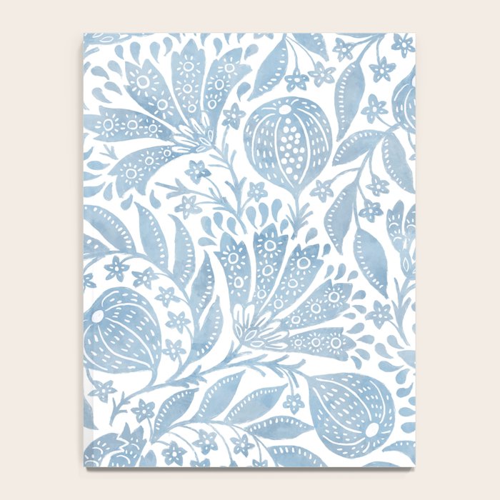 French Country Fig Garden In Blue Notebook Gallery Image 4