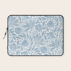 French Country Fig Garden In Blue Laptop Sleeve Gallery Image 1