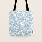 French Country Fig Garden In Blue Tote Bag Gallery Image 1