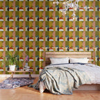 mid mod geometric organic II Wallpaper Gallery Image 3