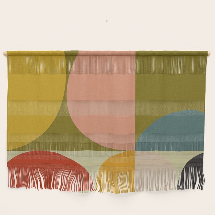 mid mod geometric organic II Wall Hanging Gallery Image 1