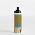 mid mod geometric organic II Water Bottle Gallery Image 2