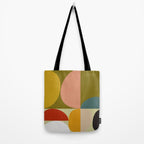 mid mod geometric organic II Tote Bag Gallery Image 2