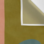 mid mod geometric organic II Wall Tapestry Gallery Image 3