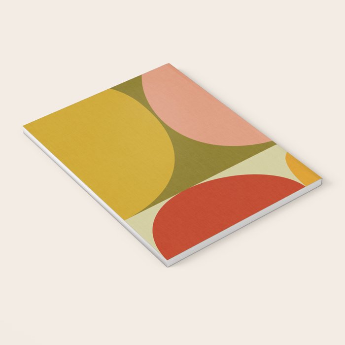 mid mod geometric organic II Notebook Gallery Image 3