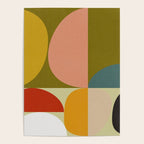 mid mod geometric organic II Poster Gallery Image 4