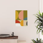 mid mod geometric organic II Poster Gallery Image 2