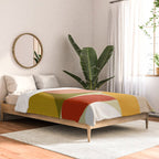mid mod geometric organic II Comforter Gallery Image 2