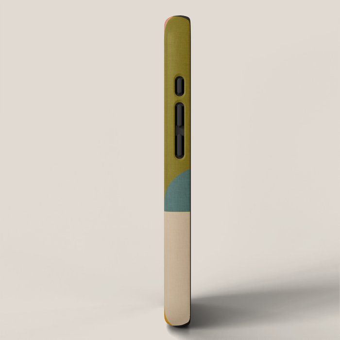 mid mod geometric organic II iPhone Case Gallery Image 2