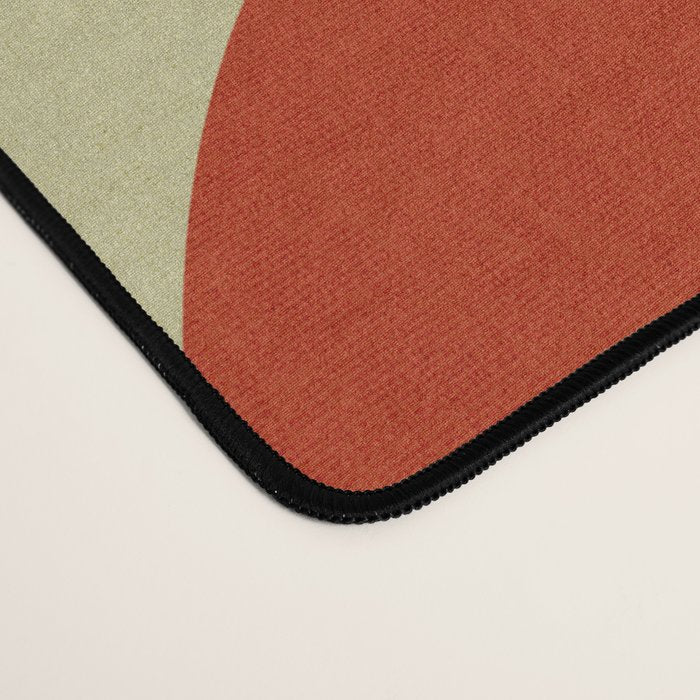 mid mod geometric organic II Desk Mat Gallery Image 4