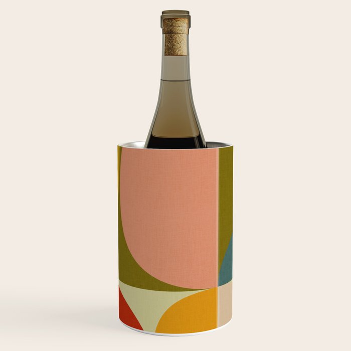 mid mod geometric organic II Wine Chiller Gallery Image 1