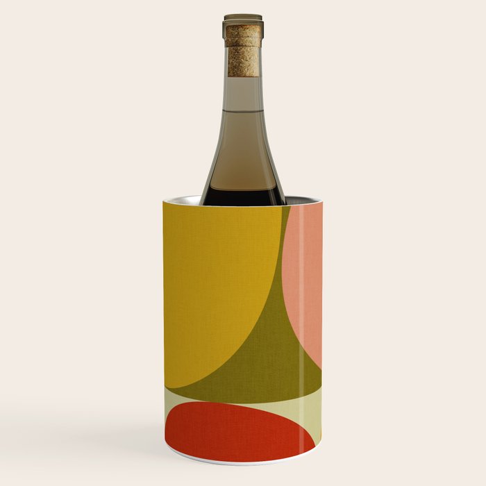 mid mod geometric organic II Wine Chiller Gallery Image 2