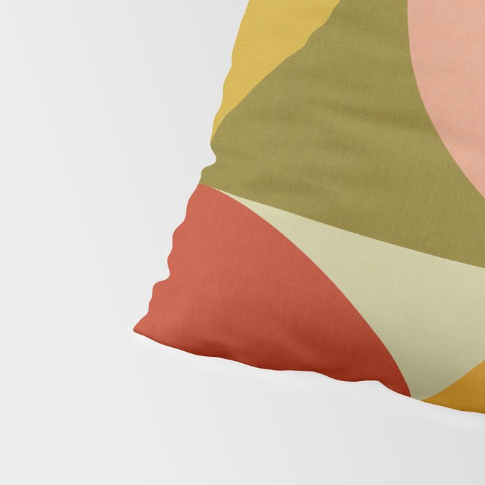 mid mod geometric organic II Pillow Sham Gallery Image 4