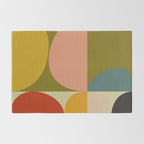 mid mod geometric organic II Rug Gallery Image 2