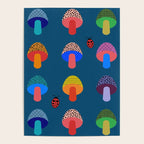 Mod Mushrooms Poster Gallery Image 4
