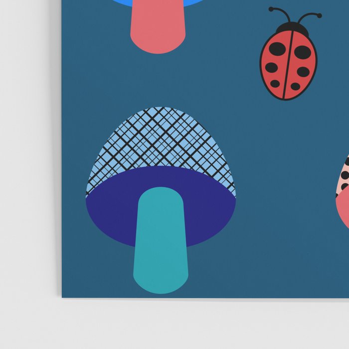 Mod Mushrooms Poster Gallery Image 3