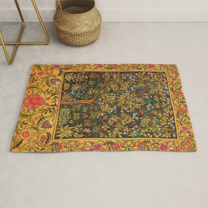 William Morris Tree Of Life,No, 02. Rug Gallery Image 1