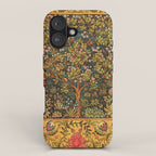 William Morris Tree Of Life,No, 02. iPhone Case Gallery Image 1