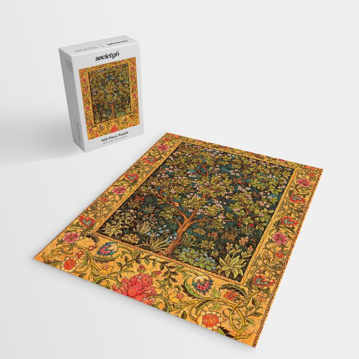 William Morris Tree Of Life,No, 02. Jigsaw Puzzle Gallery Image 2