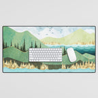 Autumn Shore Desk Mat Gallery Image 1
