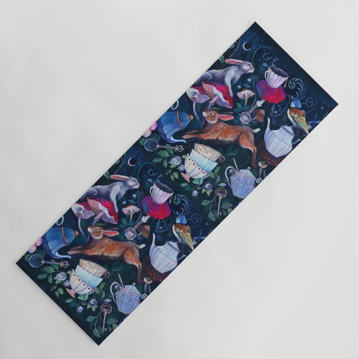 Wonderland Tea Party Yoga Mat Gallery Image 1