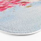 Retro Christmas, Vintage Christmas Kitten Bath Mat Gallery Image 3