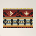 Thunderbird | Native American Pattern Welcome Mat Gallery Image 1