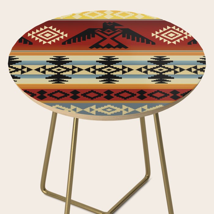 Thunderbird | Native American Pattern Side Table Gallery Image 2