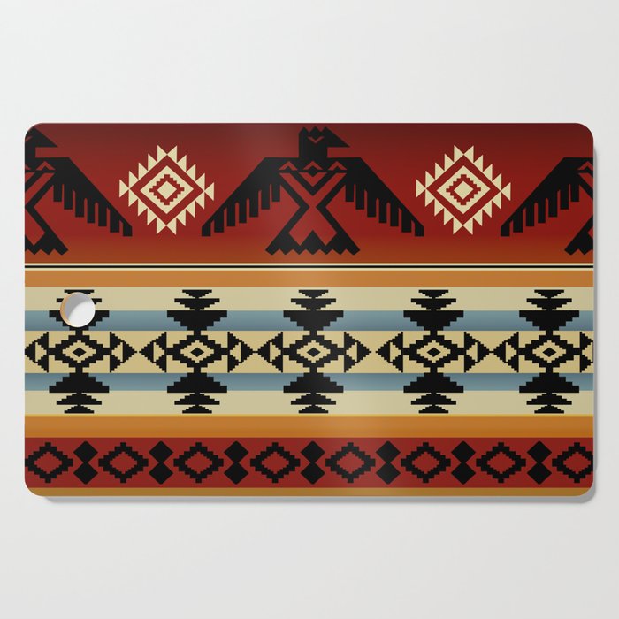Thunderbird | Native American Pattern Cutting Board Gallery Image 1