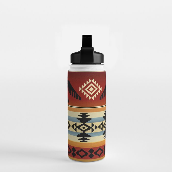 Thunderbird | Native American Pattern Water Bottle Gallery Image 2