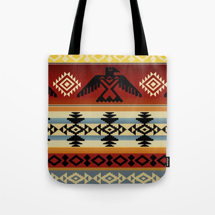 Thunderbird | Native American Pattern Tote Bag Gallery Image 1
