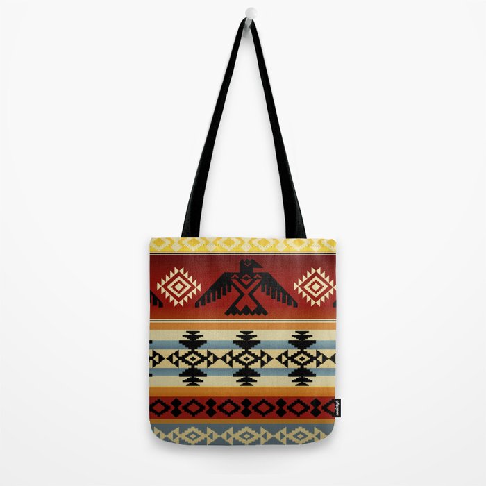 Thunderbird | Native American Pattern Tote Bag Gallery Image 2