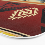 Thunderbird | Native American Pattern Bath Mat Gallery Image 3