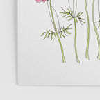 Pink Cosmos Flowers Poster Gallery Image 3