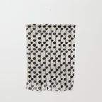 Dots / Black & White Pattern Wall Hanging Gallery Image 1
