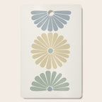 Retro Summer Daisies II Cutting Board Gallery Image 1