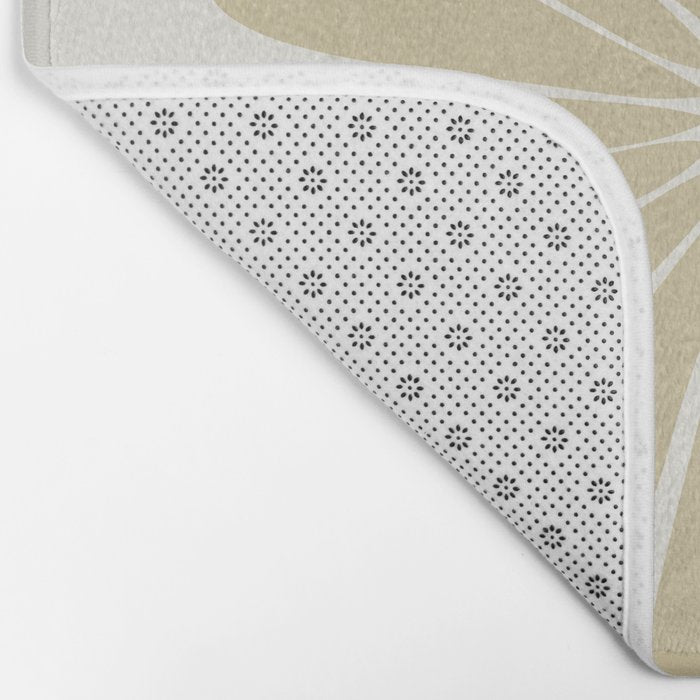 Retro Summer Daisies II Bath Mat Gallery Image 2