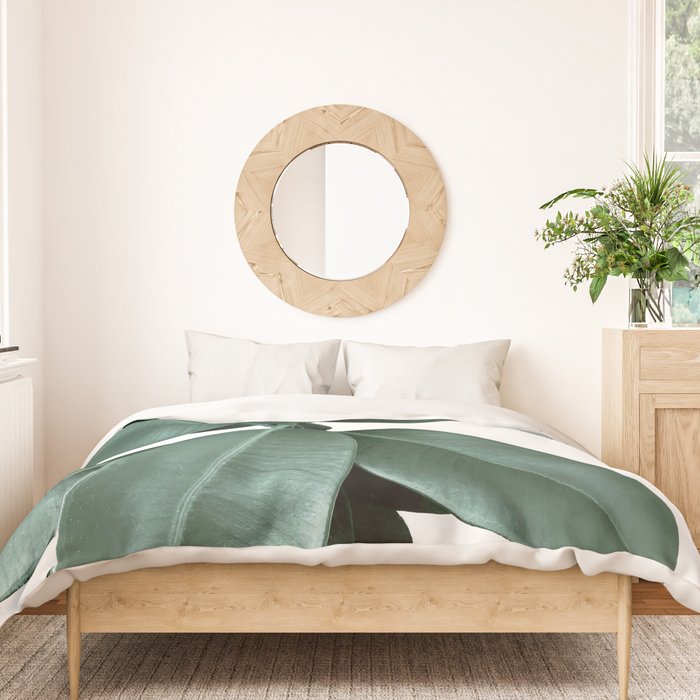 Rubber fig Plant Duvet Cover Gallery Image 3