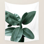 Rubber fig Plant Wall Tapestry Gallery Image 4