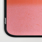 Color Block Coral Pink Peach Orange Abstract Modern Laptop Sleeve Gallery Image 3