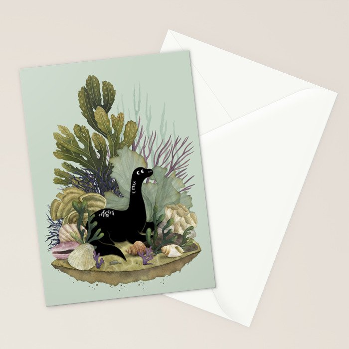 Tiny Nessie Stationery Card Gallery Image 2