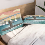 San Diego, CA - Submarine Homeport Pillow Sham Gallery Image 2