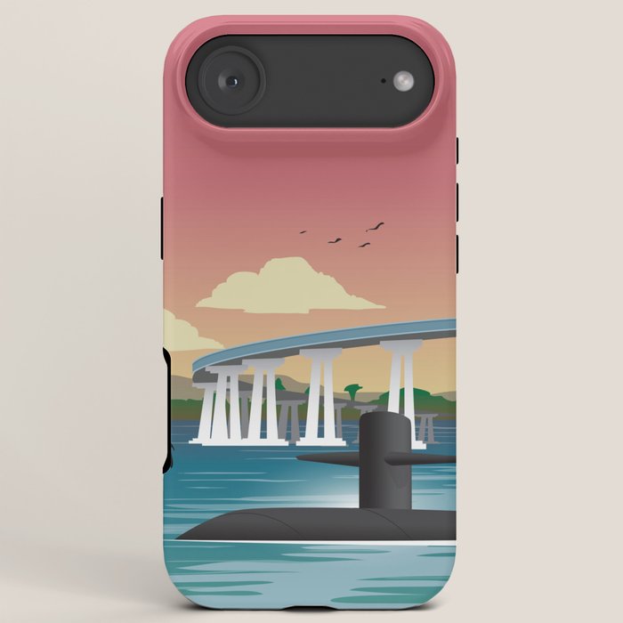 San Diego, CA - Submarine Homeport iPhone Case Gallery Image 6