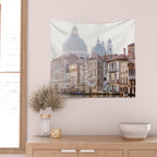 Grand Canal - Venice Italy Travel Photography Wall Tapestry Gallery Image 2