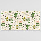Pesto. Illustrated Recipe. Desk Mat Gallery Image 3