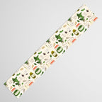 Pesto. Illustrated Recipe. Table Runner Gallery Image 3