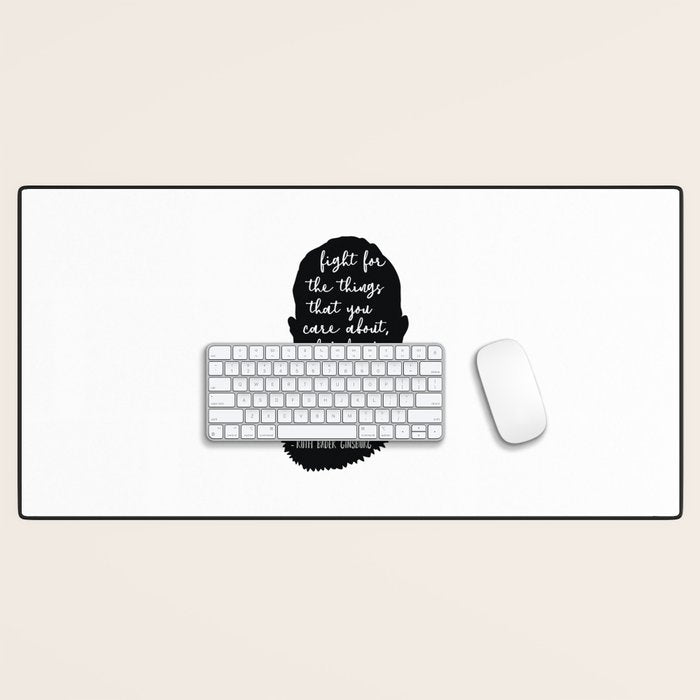 Ruth Bader Ginsburg Quote Desk Mat Gallery Image 1